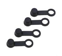 Besttoolifes Lot de 20 bouchons à vis de purge de frein de voiture en caoutchouc anti-poussière compatibles avec étriers M6 M8 M10 et raccords Zerk à graisse Noir 20 30 40 pièces