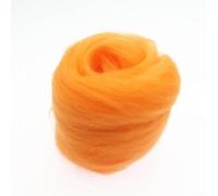 Besttoolifes Lot de 20 g de laine de feutrage à l'aiguille - Fibres de laine cardées pour feutrage humide et sec, Perendale Roving en marron, gris, rouge, bleu, rose et couleurs neutres (27#)