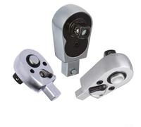 Besttoolifes Lot de 3 clés à cliquet 9 x 12 mm avec entraînement 6,35 mm, clé dynamométrique réglable avec tête à cliquet à dégagement rapide, acier traité thermiquement, poignée ergonomique pour (3