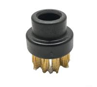 Besttoolifes Lot de 4 brosses métalliques en acier inoxydable pour nettoyeur vapeur Dupray, brosses à récurer pour cuisine et salle de bain pour coins, joints et difficiles à atteindre (fil de cuivre)