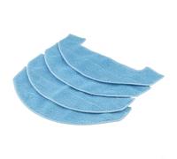 Besttoolifes Lot de 4 chiffons de rechange en microfibre pour aspirateur robot Ultenic D10, lavables et réutilisables pour sols durs et poils d'animaux