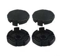 Besttoolifes Lot de 4 couvre-têtes de rechange pour Speed Feed 450 - Compatible avec les pièces OEM 28820-07390 et X472000031 - Plastique noir durable - Pour têtes de débroussailleuse - Diamètre : 12