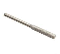 Besttoolifes Lot de 6 aiguiseurs de tronçonneuse pour outil rotatif, tige cylindrique de 3 mm pour traitement des dents de tronçonneuse et polissage du métal, 3 x 4 mm