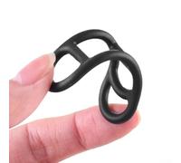 Besttoolifes Lot de 6 sangles de fixation en silicone pour phare de vélo - Bande en caoutchouc flexible pour un ajustement sûr sur les VTT, vélos électriques, vélos de route - Lot de 6 tailles