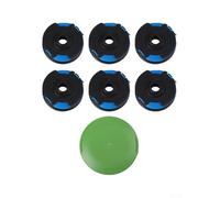 Besttoolifes Lot de 7 bobines de fil en nylon de rechange pour débroussailleuse Greenworks 29242 29082 et 3410468 pour modèles 21212 et 21272 8,2 m 1,65 mm