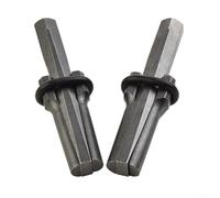 Besttoolifes Lot de 7 cales de fendage de pierre de 14 mm pour béton, granit à main et kit