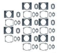 Besttoolifes Lot de 8 joints de rechange pour débroussailleuse Zenoah G45L G35 G4K BC4310 3410 Joint en métal durable pour la prévention des fuites et la performance du moteur