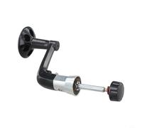 Besttoolifes M Manivelle de moulinet de pêche en métal pour moulinets rotatifs - pliable, poli et oxydé, compatible avec moulinet de taille 4000-6000, poignée de manivelle de rechange