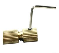 Besttoolifes Mandrin de perceuse en laiton pour arbre de moteur électrique de 2,35 mm, 0,8 à 1,5 mm pour porte-foret micro avec clé, fixation de serrage de précision pour outil rotatif et accessoires