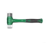 Besttoolifes Marteau en caoutchouc avec poignée antidérapante anti-vibration, tête hautement élastique remplaçable, maillet pour installation au sol et carrelage, outil de frappe sans dommage pour la