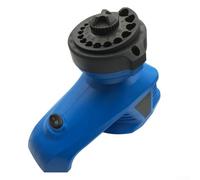 Besttoolifes Meule en corindon marron avec plaque de guidage d'angle pour meuleuse à 130 degrés, localisateur en plastique pour outil rotatif et machine de meulage (plaque de positionnement)