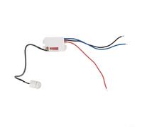 Besttoolifes Mini détecteur de mouvement PIR encastrable à 360° pour plafonnier 220-240 V AC 6 m Portée de détection 800 W Charge nominale Sensibilité réglable