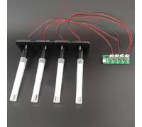 Besttoolifes Module humidificateur à 4 pulvérisations avec circuit d'entraînement d'atomiseur, tableau de contrôle 5 V pour kit d'humidificateur à faire soi-même, générateur de brume fine avec 4 buses