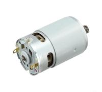 Besttoolifes Moteur RS550 21 V CC 28 000 tr/min avec 14 dents 8,2 mm pour tronçonneuse et scie sabre rechargeable Outil électrique de rechange en acier inoxydable