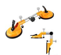 Besttoolifes Niveleur de carrelage mural réglable à 270 degrés avec ventouse pour le réglage des coutures de comptoir en marbre et granit, grand outil d'épissure de plaque pour pierre