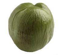 Besttoolifes Noix de coco artificielles réalistes pour décoration d'intérieur, style ferme, décoration de fête de mariage, centre de table (14 x 12 x 12 cm)