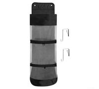 Besttoolifes Organiseur de sport mural pour basket-ball et football, sac d'équipement en maille avec crochets de porte réglables, 30,5 x 40,6 x 109 cm