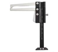 Besttoolifes Outil de mesure de disque de frein, étrier à vernier de 60 mm pour une lecture précise de la profondeur d'usure de la plaque de frein, jauge de mesure des pneus en acier inoxydable