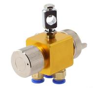 Besttoolifes Outil de pulvérisation automatique pour systèmes compatibles avec régulateur de pression d'air, buse en acier inoxydable, pulvérisation en alliage d'aluminium avec atomisation fine, 200