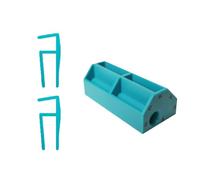 Besttoolifes Outil de traçage parallèle pour le travail du bois, guide de traçage de charpentier en plastique ABS avec échelle claire, marqueur multi-marges avec guide de marquage au crayon pour (C)