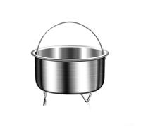 Besttoolifes Panier vapeur domestique en acier inoxydable avec pieds résistants à l'eau pour cuire à la vapeur des légumes, du riz, des œufs et de la viande, convient pour une utilisation avec des