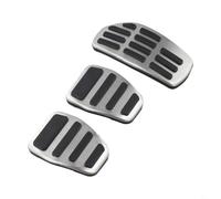 Besttoolifes Pédales en acier inoxydable, couvre-pédales de frein et d'accélérateur antidérapantes, pour Qashqai, pour KICKS SUV