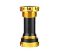Besttoolifes Pédalier léger pour VTT et vélo de route | Ensemble de tasses en alliage d'aluminium avec coque filetée usinée CNC, système de roulement à double étanchéité