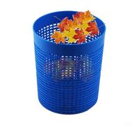 Besttoolifes Pièce d'équipement de piscine : PVC pour panier à feuilles pour Hayward W560/W530 et Zodiac W26705 - Piscine pour filtre collecteur de feuilles, diamètre 12,4 cm, compatible (bleu)
