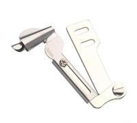 Besttoolifes Pied à sertir en spirale en métal pour machine à coudre - Outil de fixation pour ourlets roulés, compatible avec les accessoires de machine à coudre industrielle, (3 mm)