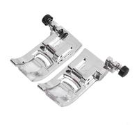 Besttoolifes Pied presseur zigzag pour tissus lourds, pied en métal dentelé pour matériaux épais, compatible avec la plupart des machines à coudre domestiques, accessoires de couture (C)