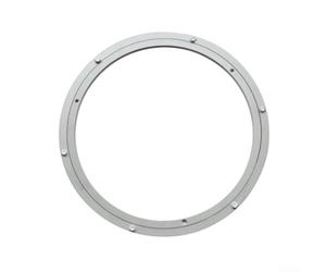 Besttoolifes Plateau tournant pivotant en alliage d'aluminium robuste avec roulement à roulement - Table de salle à manger ronde lisse pour un accès facile à la vaisselle et à la décoration (35,6 cm)