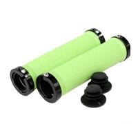Besttoolifes Poignées de vélo de montagne, housses de guidon antidérapantes en silicone avec absorption des chocs pour une conduite confortable, support en éponge douce pour réduire la pression de la