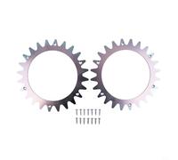 Besttoolifes Pointes antidérapantes en acier pour tondeuse à gazon Parkside - Compatible avec les tondeuses à gazon PMRA 20-Li B2 et PMORDA 20-Li B2 - Accessoires durables pour une meilleure