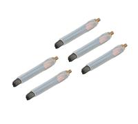 Besttoolifes Polisseuse à perles de soudure M6 et brosse de nettoyage pour coutures de soudure, brosses conductrices en fibre de carbone avec manchon en silicone réutilisable, résistant aux hautes