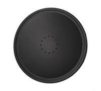 Besttoolifes Pommeau de douche à grand panneau de 230 mm avec 6 modes réglables, haute pression et économie d'eau pour rénovation de salle de bain (noir)