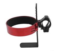 Besttoolifes Porte-bouteille en alliage d'aluminium léger et sécurisé pour café, thé, bière, vélo, boisson compatible avec la plupart des vélos de montagne (rouge)