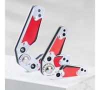 Besttoolifes Positionneur de soudage magnétique réglable 20 ° - 200 ° très résistant 35 kg Support double face avec clé hexagonale pour le travail des métaux et la construction (M)