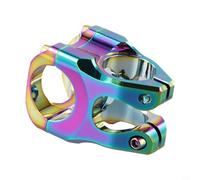 Besttoolifes Potence colorée en alliage d'aluminium pour VTT DH, AM et Enduro - Longueur 35 mm, collier de serrage de guidon de 31,8 mm, fourche de direction de 28,6 mm, pour usiné CNC, design creux