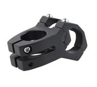 Besttoolifes Potence de guidon de vélo pour Shikra Mtb, tige de puissance en alliage d'aluminium 31,8 mm, direction 28,6 mm, finition anodisée de 45 mm, design creux ultra léger pour le cyclisme (noir