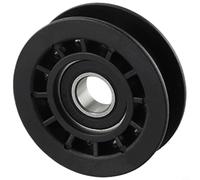 Besttoolifes Poulie de rechange pour tondeuse à gazon 587969201 RWD en métal - Double joint compatible avec Husqvarna LC356VB LC221A LC221AH LC221RH modèles durables pour pièce de rechange