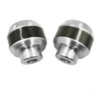 Besttoolifes Protection anti-collision argentée pour moto et scooter électrique - Cadre de roue avant en alliage d'aluminium, coussin d'absorption des chocs, montage