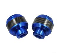 Besttoolifes Protection anti-collision bleue pour moto et scooter électrique - Cadre de roue avant en alliage d'aluminium, coussin d'absorption des chocs, montage