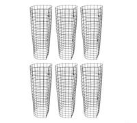 Besttoolifes Protection de tronc d'arbre en fer avec piquets en métal, design respirant pour protection contre les aboiements et/ou la prévention des chiens dans les jardins (A)