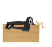 Besttoolifes Raboteuse d'angle pour travail du bois avec lames en carbure R1/R2/R3, outil de chanfreinage et d'ébavurage manuel en alliage d'aluminium pour bandes de bords de 0,5 à 2 mm et coupe de