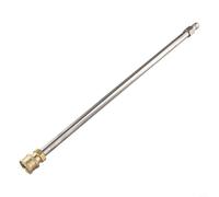 Besttoolifes Rallonge de nettoyeur haute pression en acier inoxydable 40 cm avec raccords en laiton 4000 PSI max 6,35 mm Connexion rapide Compatible avec la plupart des accessoires de nettoyeur haute
