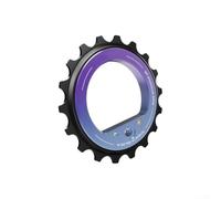 Besttoolifes Roue de guidage de dérailleur arrière 18T avec roulements en céramique pour SRAM R8000 R7000 AXS Rouge, roue à dents profondes en alliage d'aluminium pour vélo de route 9/10/11 vitesses