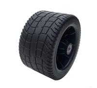 Besttoolifes Roue utilitaire de rechange en polyuréthane de 20,3 cm pour chariot ou chariot de courses Pneu robuste en caoutchouc dur 190 mm/160 mm de diamètre 10 mm/8 mm de largeur et alésage de 8 mm