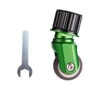 Besttoolifes Roues directionnelles auxiliaires en alliage d'aluminium pour vélos pliants, roulettes à roulement lisse avec pneus pour modèles P8 P10 (I)