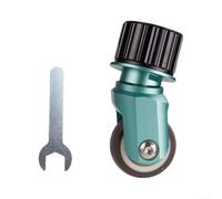 Besttoolifes Roues directionnelles auxiliaires en alliage d'aluminium pour vélos pliants, roulettes à roulement lisse avec pneus pour modèles P8 P10 (J)