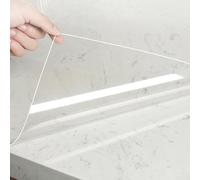 Besttoolifes Rouleau de film en plastique transparent autocollant pour livre de cuisine - 60 cm x 300 cm - Film de protection mural transparent en vinyle - Autocollants imperméables pour meubles